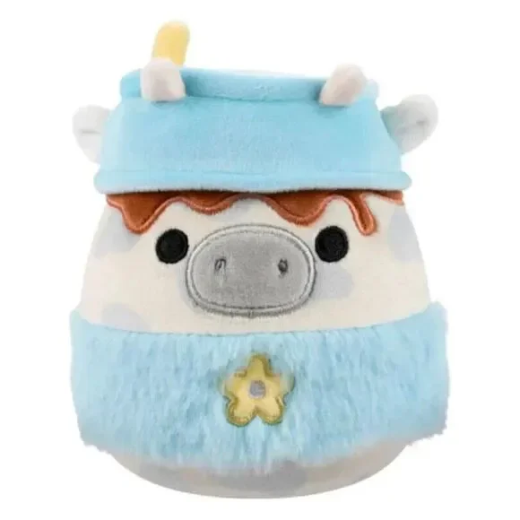Squishmallows 6” Mustafa the Latte Cow Easter 2025 Plush - Picture 1 of 1